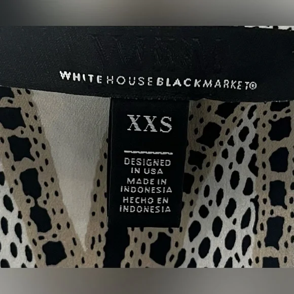 White House Black Market Long-Sleeve Soft Shirt, Size XXS - Picture 4 of 5